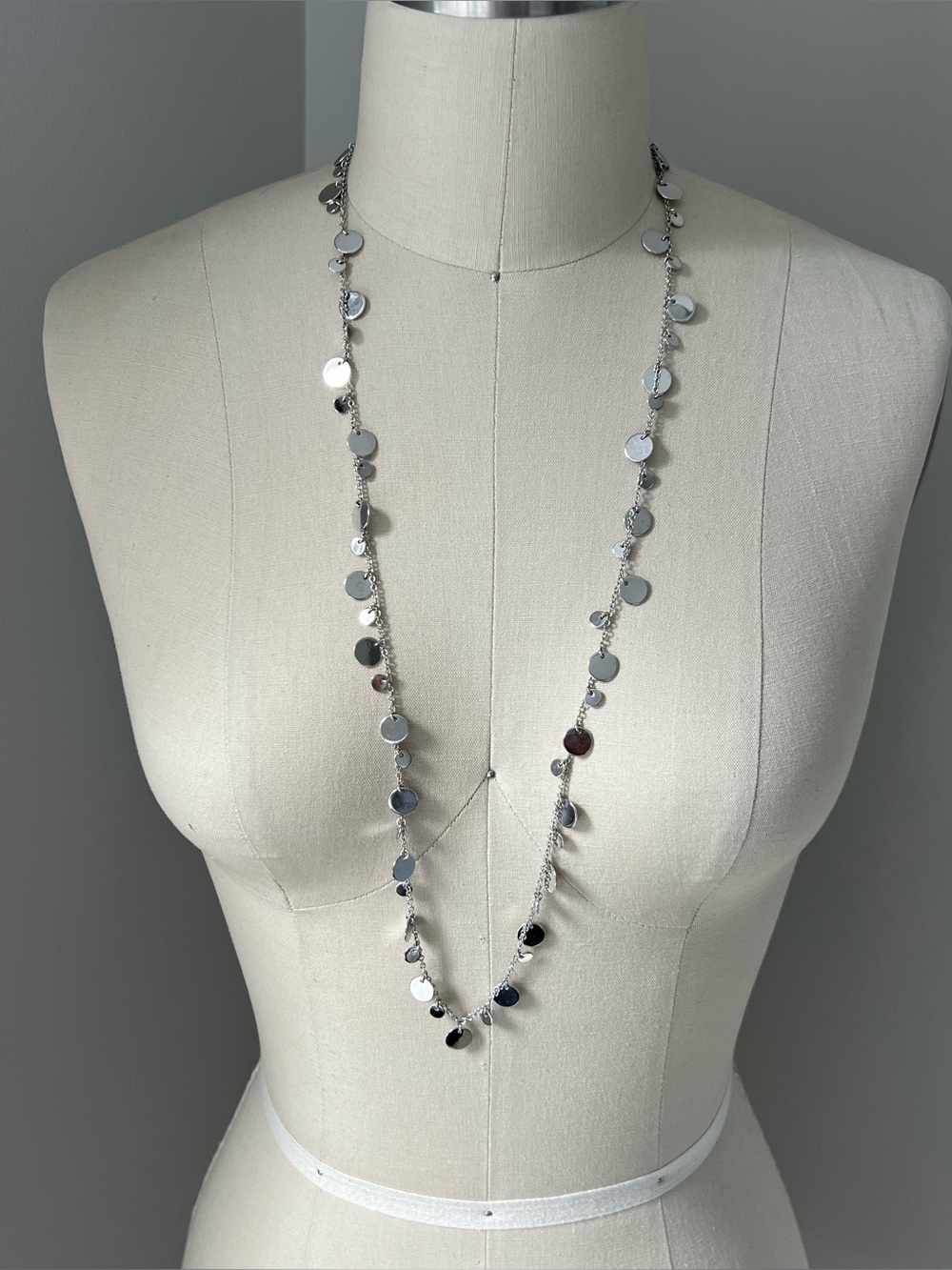 Lia Sophia Silver Reflection Necklace - Picture 2 of 4
